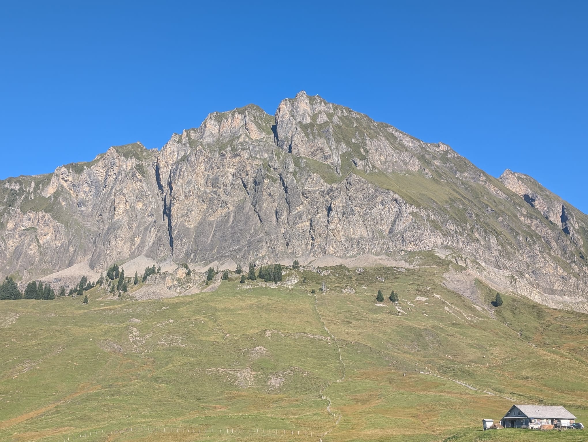 Mieserenstock from Pragel Pass